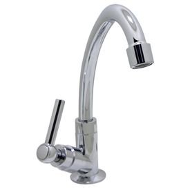 15828 1 torneira de mesa para cozinha em abs cromada 1 4 de volta volante c 29 bica movel 1 2 dn15 bognar