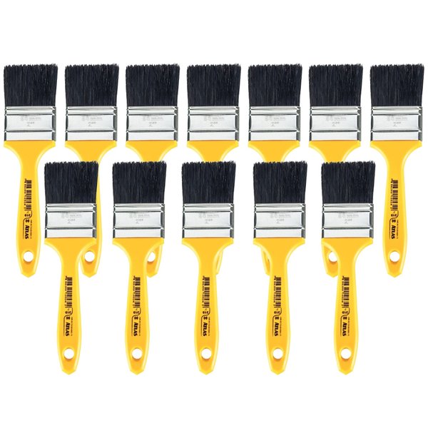 Trincha (Pincel) 2’’ com Cerdas Pretas para Pintura Modelo 319 Pacote ...