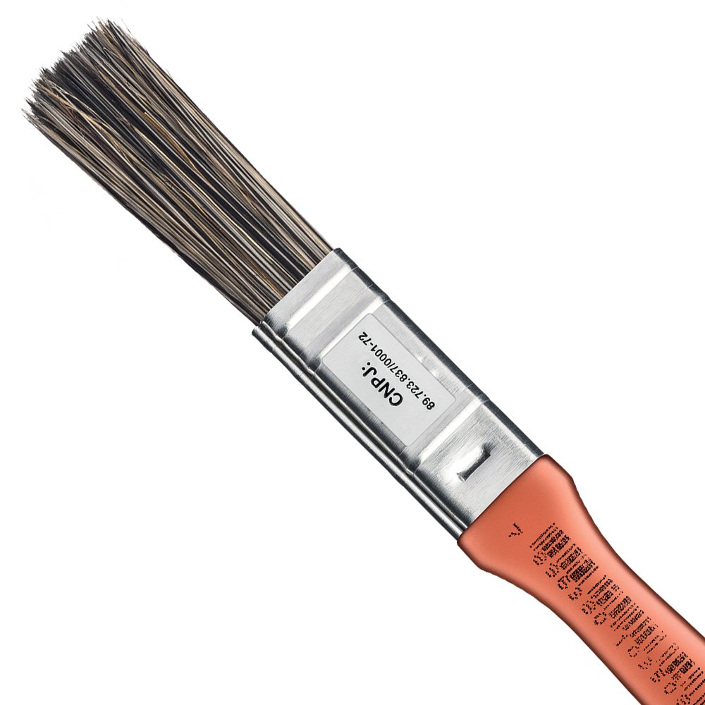 Trincha (Pincel) 1/2’’ com Cerdas Gris Selecionadas Modelo 395 Atlas