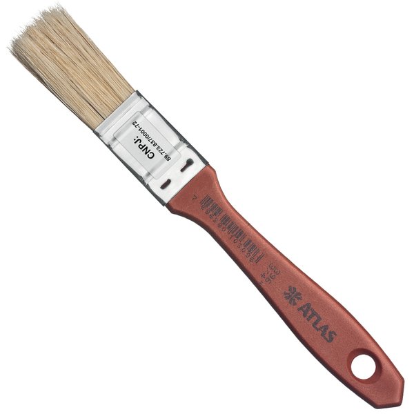 Trincha (Pincel) 3/4’’ com Cerdas Brancas Selecionadas Modelo 396 ...