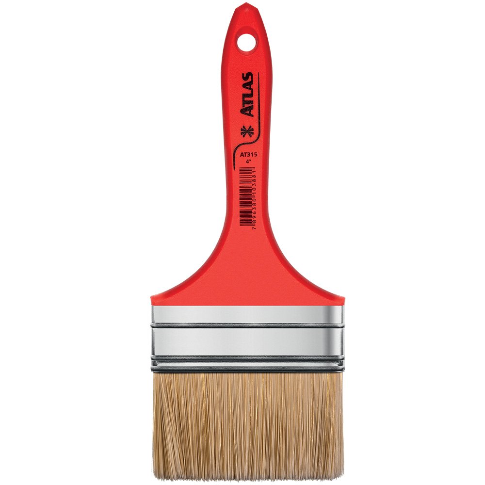 Trincha (Pincel) 4’’ com Tecnologia Plumatek Modelo AT315 Pacote com 12 ...