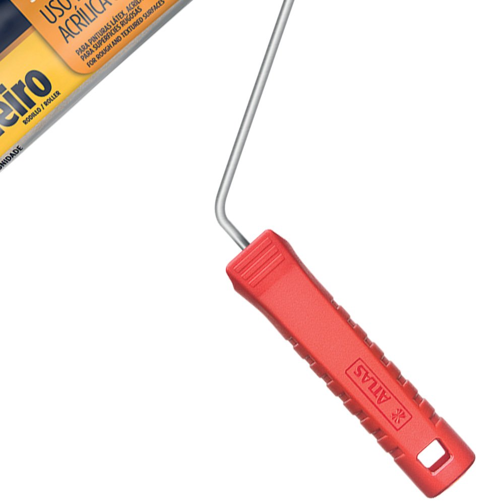 Rolo de Lã de Carneiro 15 cm, com Cabo Modelo 328 Caixa com 24