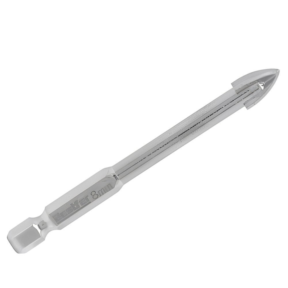 ブリ-フイング Broca para Vidro Ponta Cruzada 8mm x 78mm Bestfer