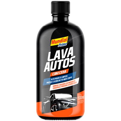 Lava Auto Shampoo 500 ml Com Cera Mundial Prime