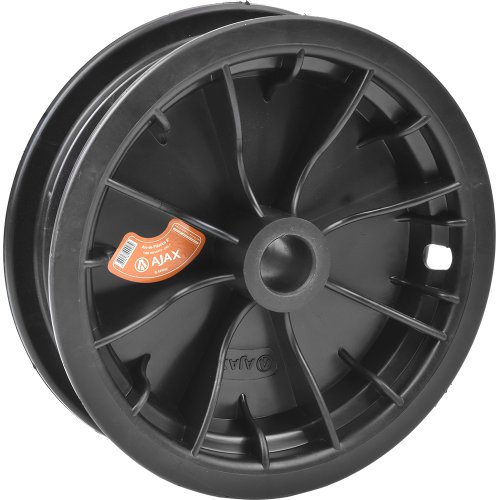 Ajax - Aro de PVC para Carrinho de Mão 3,25x8" Furo Passante 3/4" Ajax