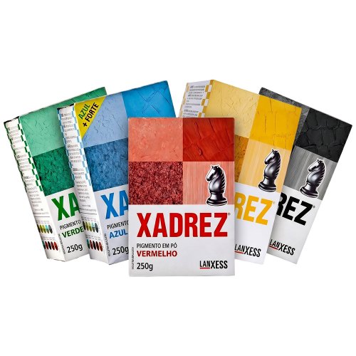 Pigmento em Pó Xadrez Corante 250g Lanxess